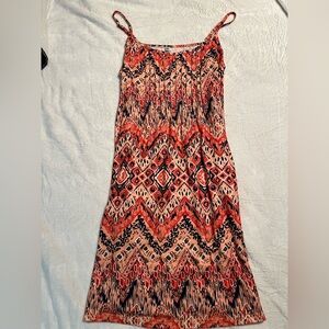 Women's Multicolor Patterned Dress